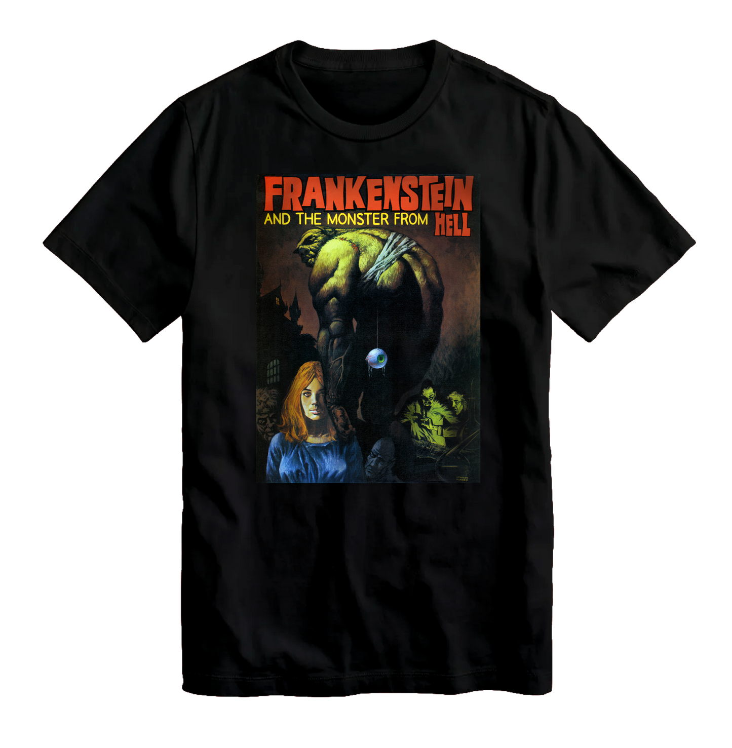 Hammer House Let's Be Frank Black T-Shirt