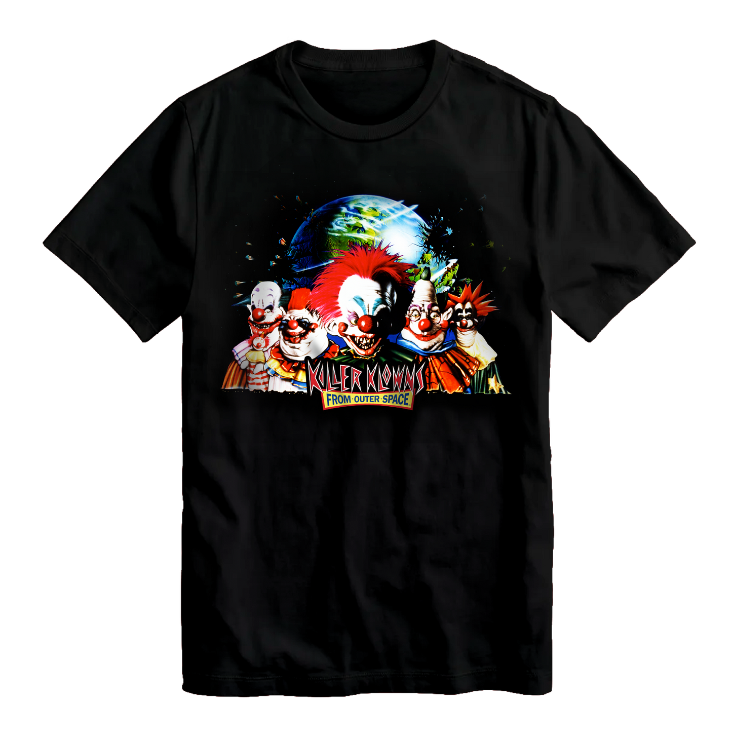 Killer Klowns From Outer Space Planet Klown Black T-Shirt