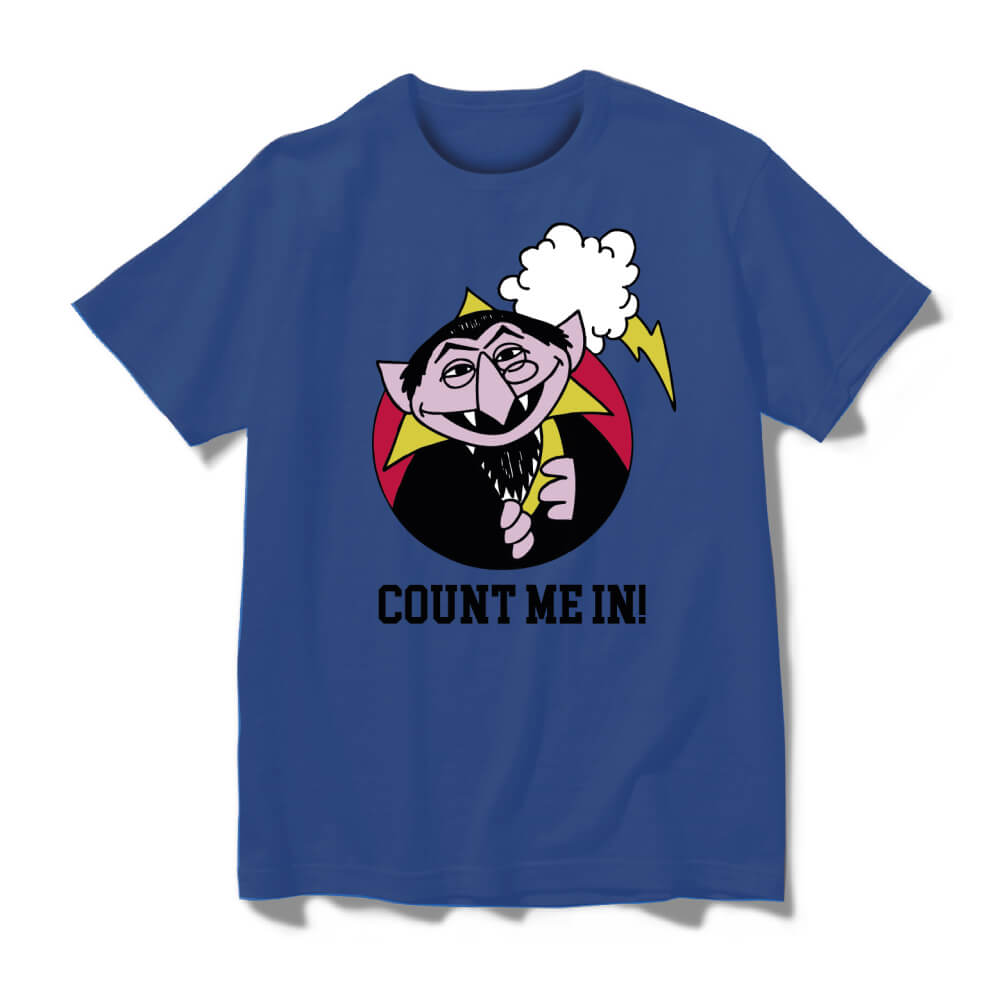Sesame Street Count Me In Navy T-Shirt