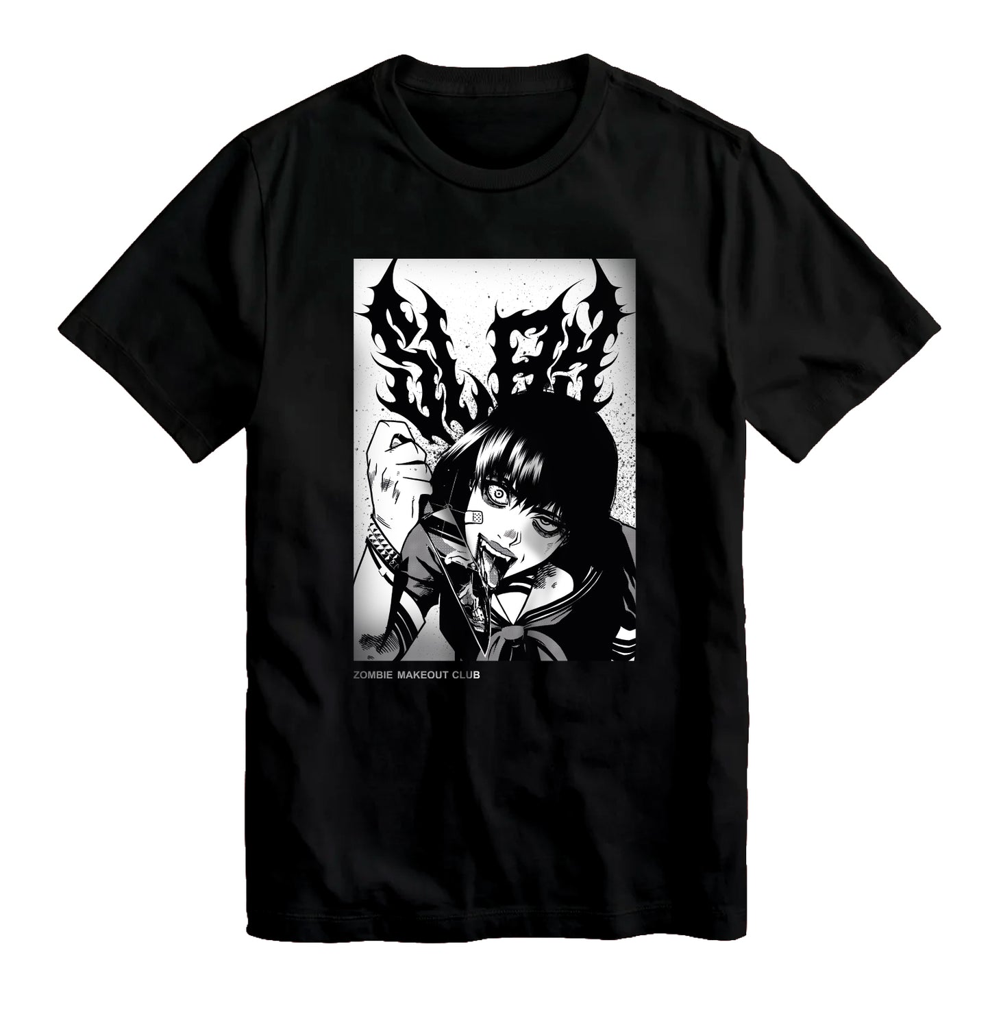 Zombie Make Out Club Nice to See You Black T-Shirt