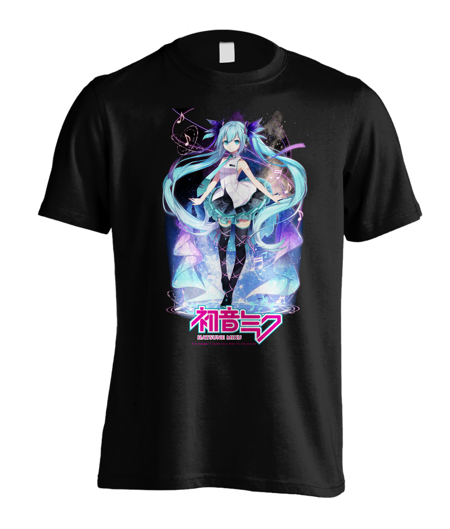 Hatsune Miku “Euphoria” Black T-Shirt