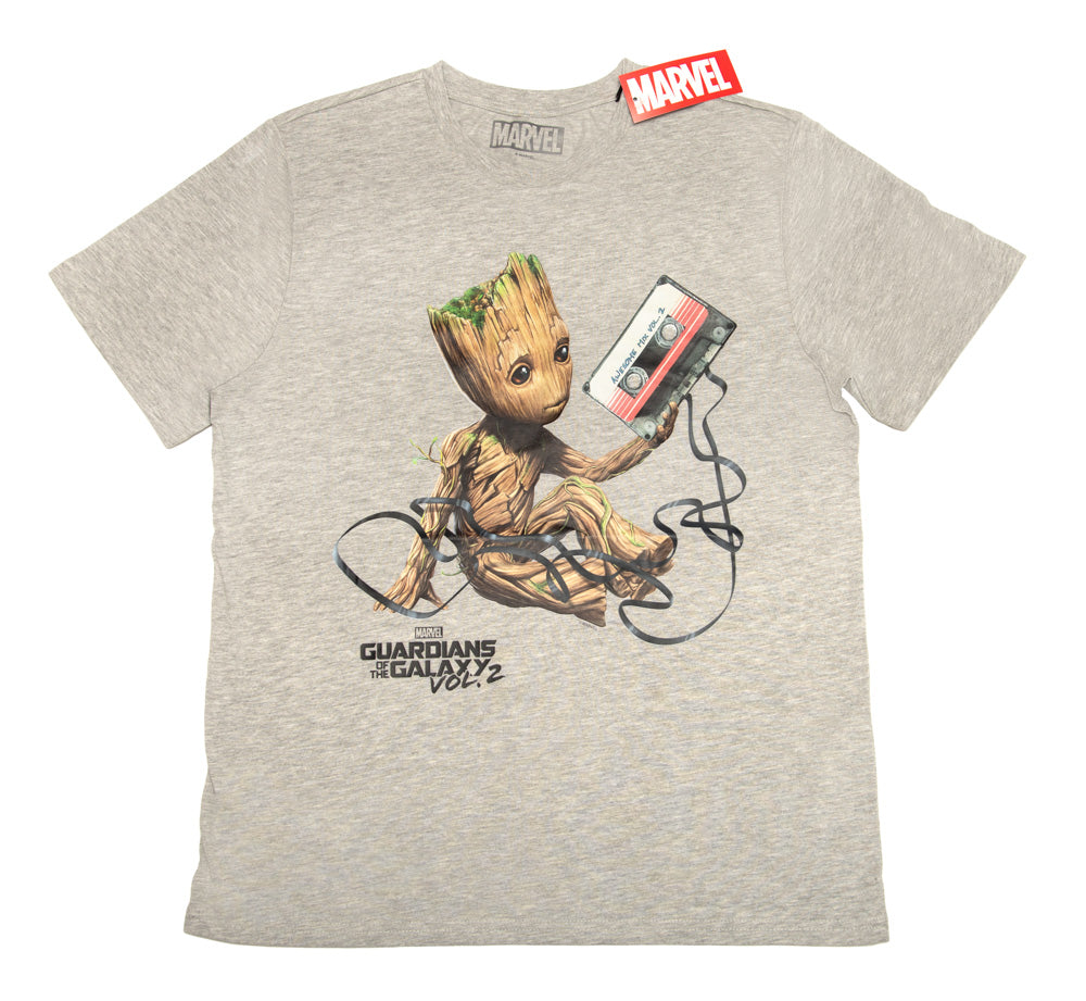 Guardians of the Galaxy Groot Grey T-Shirt