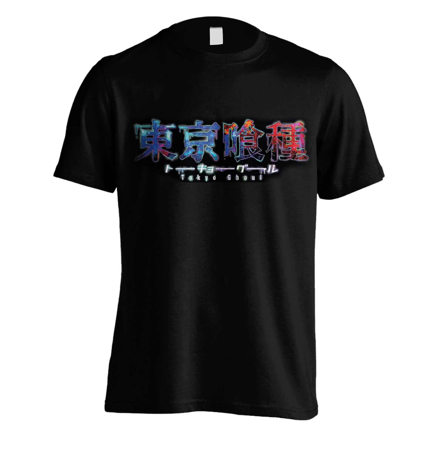 Tokyo Ghoul Japanese colour Black T-Shirt