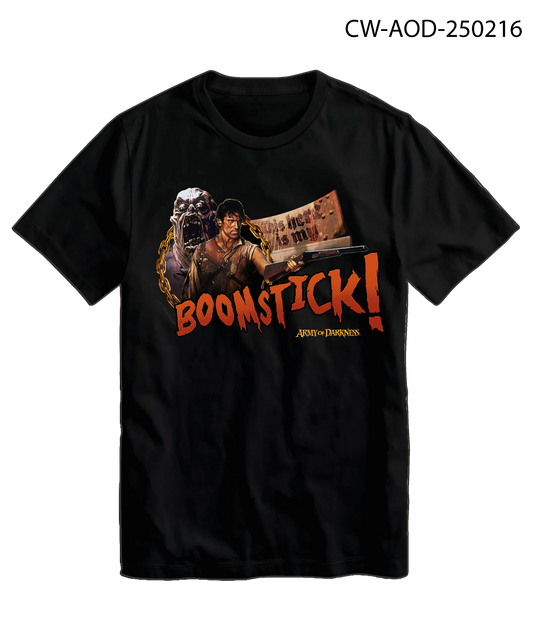 Army of Darkness Boom Stick Black T-Shirt