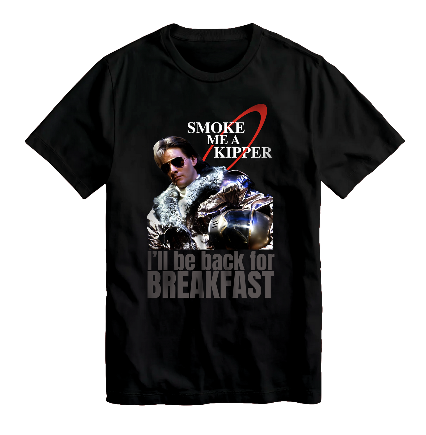 Red Dwarf Ace Rimmer Black T-Shirt