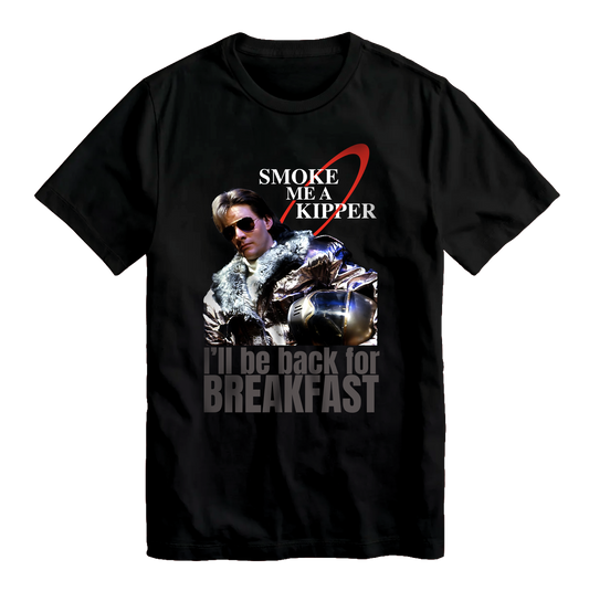 Red Dwarf Ace Rimmer Black T-Shirt