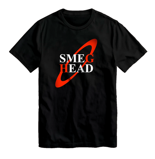 Red Dwarf Smeg Head Black T-Shirt