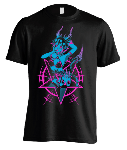 Pinku Kult X-Dimensions Black T-Shirt