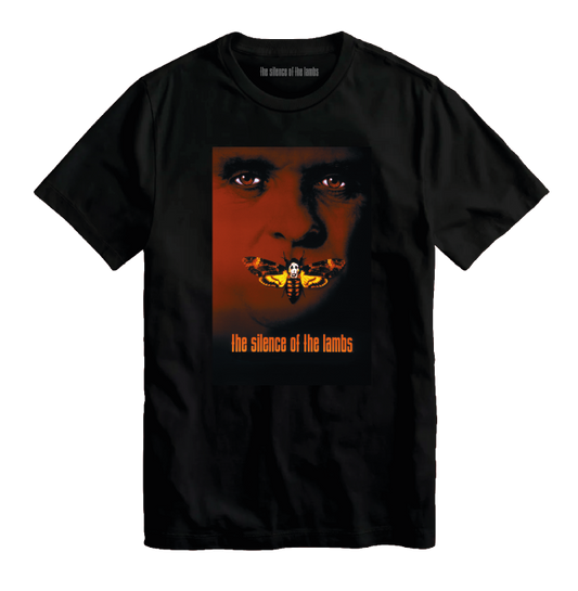 Silence of the Lambs Poster Black T-Shirt